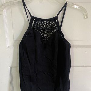 Linda Halter Bodysuit in Black
